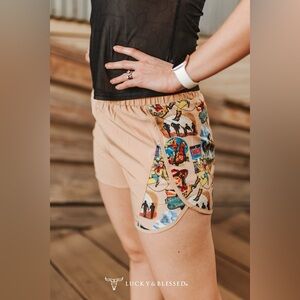 Texas Cowgirl Shorts
